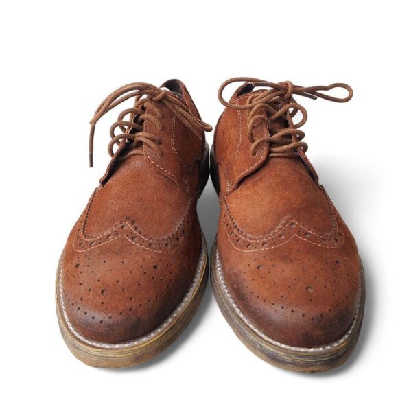 Pikolinos Canet‎ Wingtip Suede Casual Oxfords Brown Men\'s 9-9.5